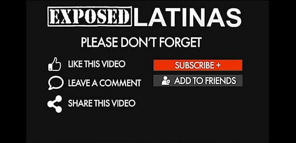  EXPOSED LATINAS - ALICIA TRECE CASTING - Beautiful Colombian slut with perfect skin, titties, and pussy gets fucked. Better than Mia Khalifa